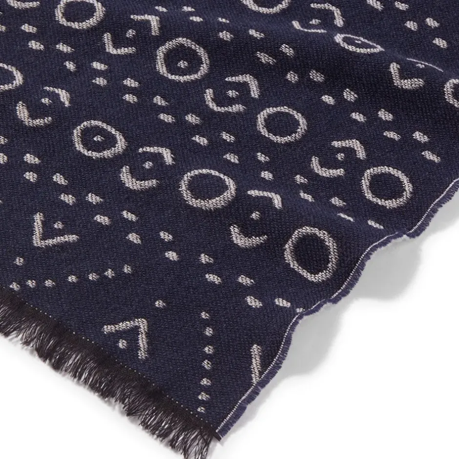 The Metropolitan Museum of Art Scarves & Wraps*African Geometric Patterns Unisex Wool-Blend Scarf