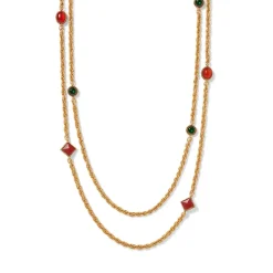 The Metropolitan Museum of Art Jewelry Sets*Algerian Cluster Double-Strand Station Necklace And Drop Earrings Set