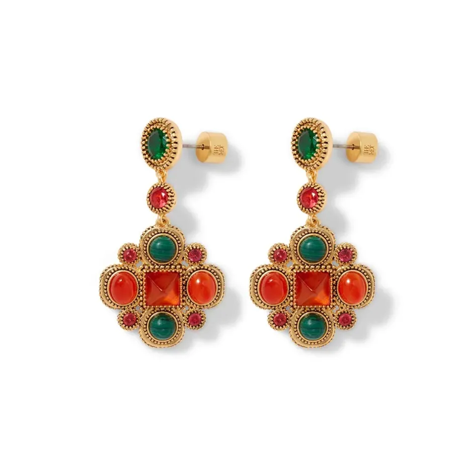 The Metropolitan Museum of Art Jewelry Sets*Algerian Cluster Double-Strand Station Necklace And Drop Earrings Set