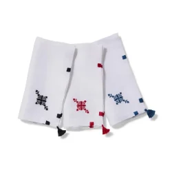 The Metropolitan Museum of Art Tableware*Alnour Moroccan Motif Embroidered Napkin Set