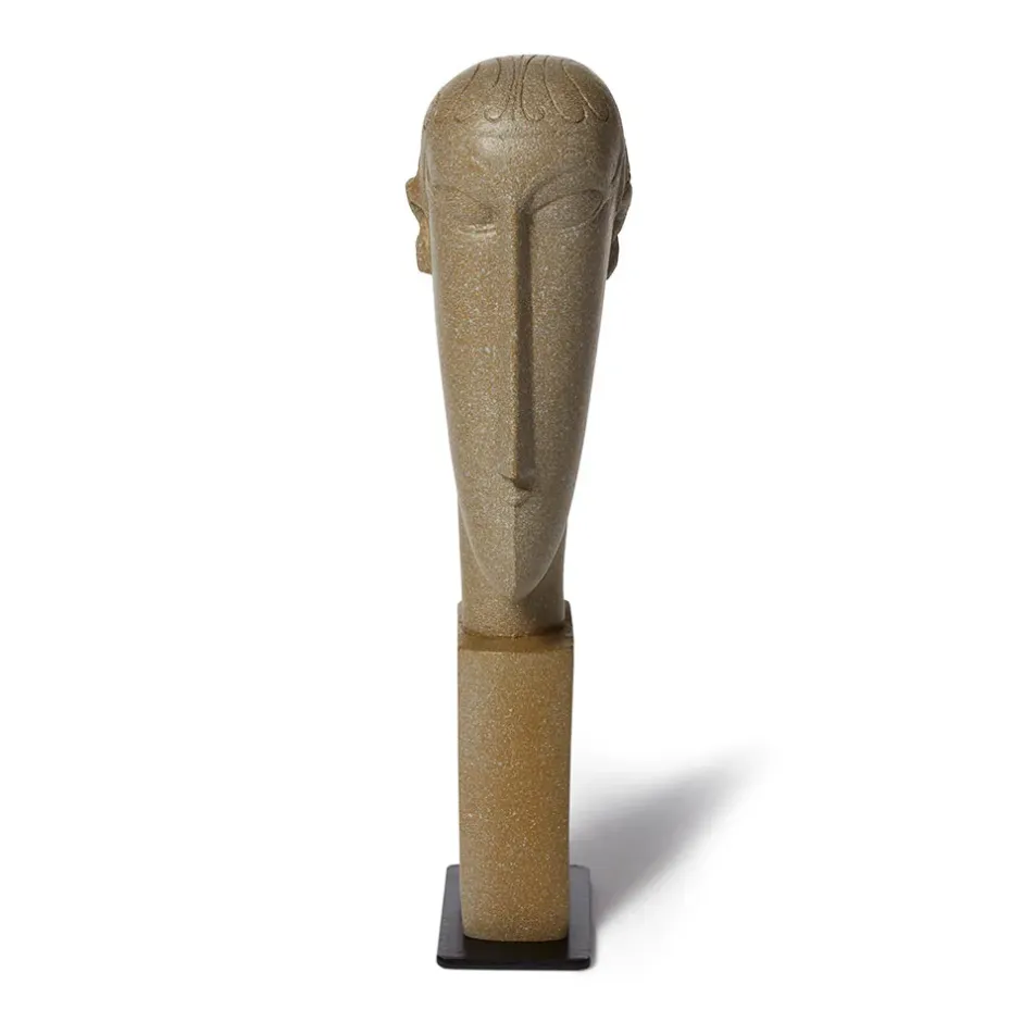 The Metropolitan Museum of Art Sculpture*Amedeo Modigliani: Tete Sculpture Set