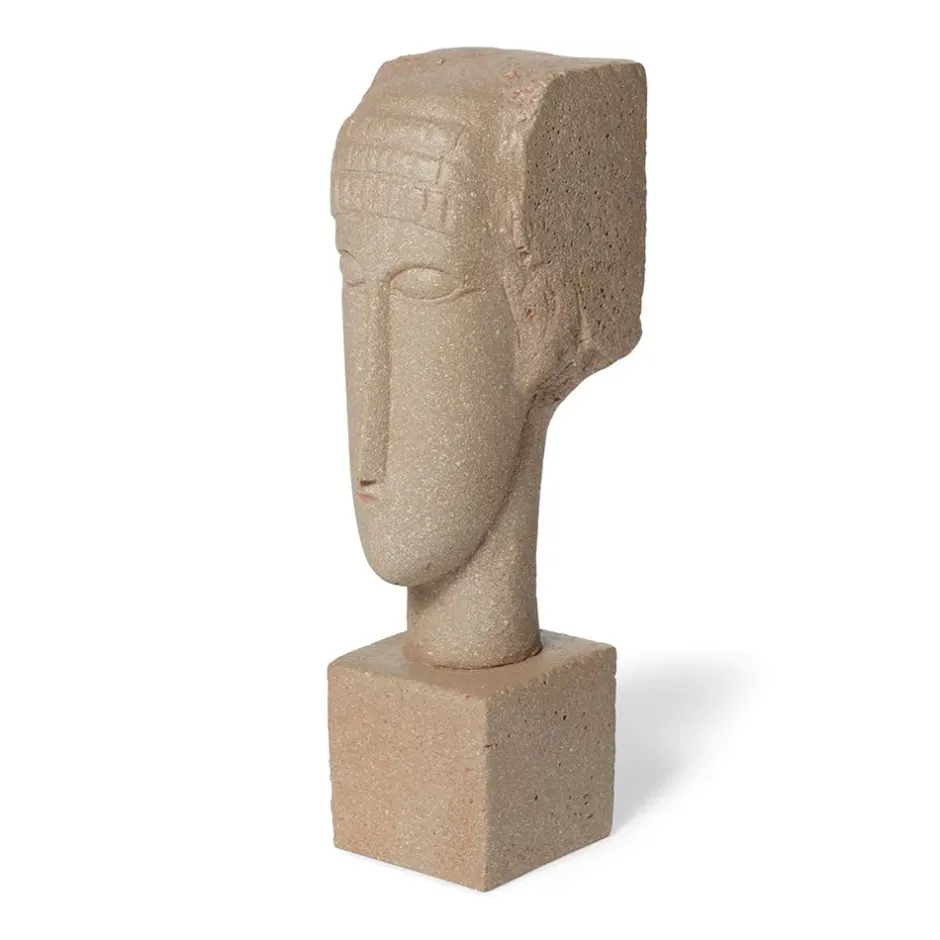 The Metropolitan Museum of Art Sculpture*Amedeo Modigliani: Tete Sculpture Set