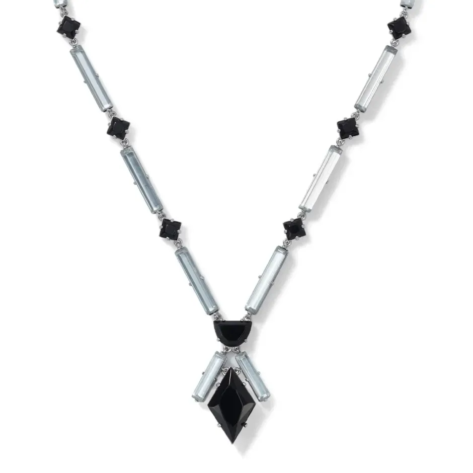 The Metropolitan Museum of Art Jewelry Sets*American Deco Pendant Necklace And Long Pendant Earrings Set
