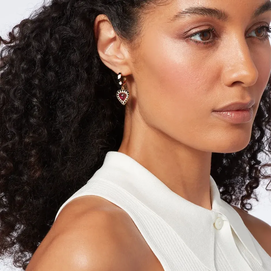 The Metropolitan Museum of Art Earrings*Atef Crown Huggie Charm Earrings