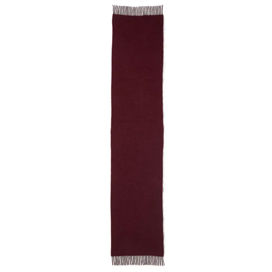 The Metropolitan Museum of Art Scarves & Wraps*Basket-Weave Pattern Reversible Wool Scarf
