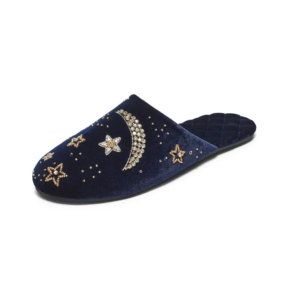 The Metropolitan Museum of Art Small Accessories*Celestial Beaded Slippers
