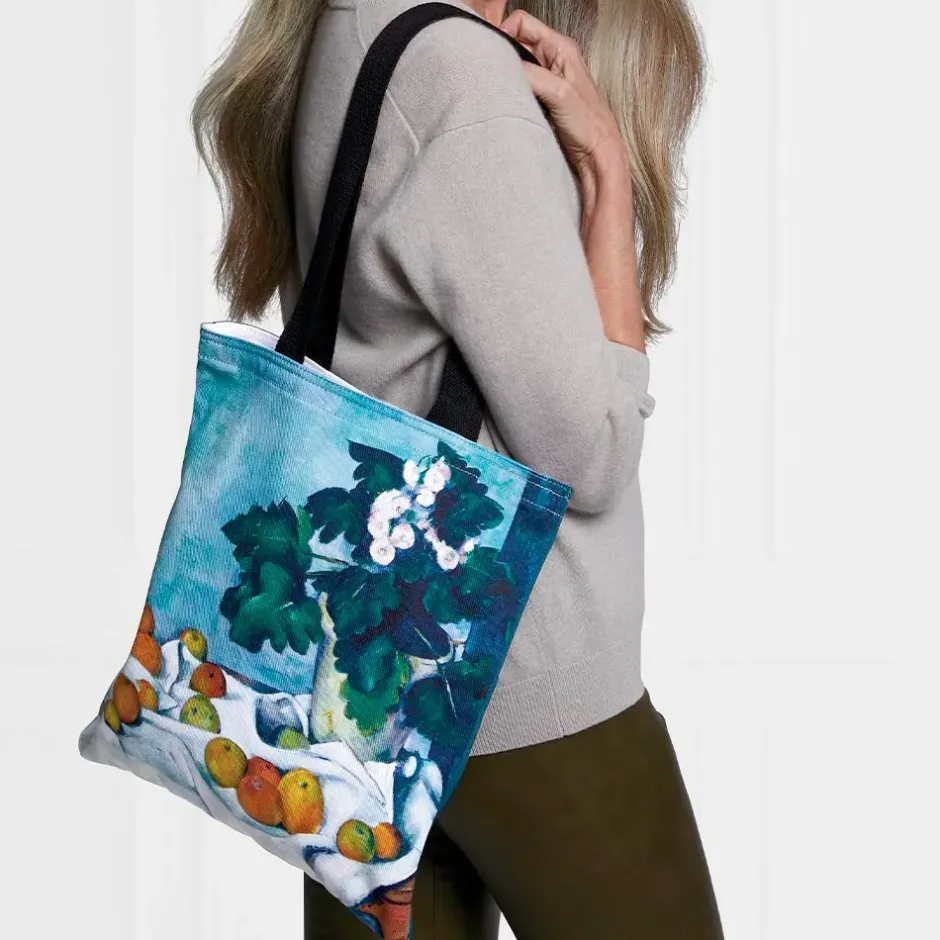The Metropolitan Museum of Art Bags*Cezanne Apples And Primroses Tote