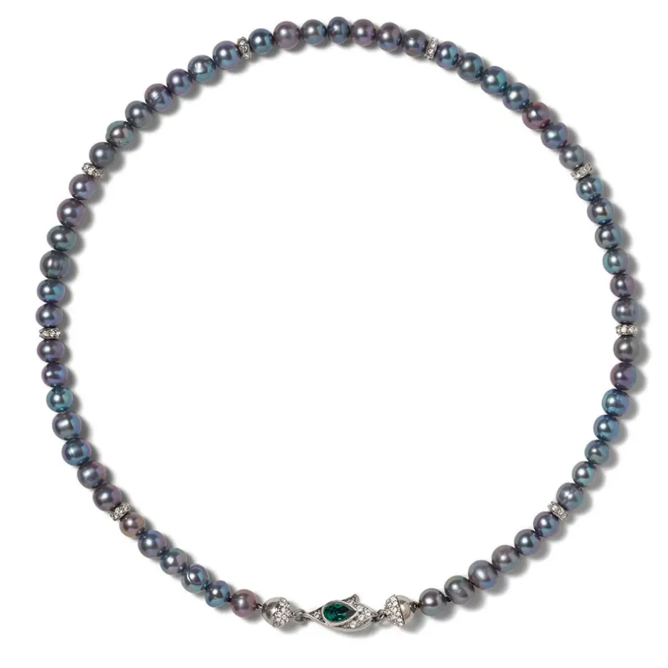 The Metropolitan Museum of Art Jewelry Sets*Chelsea Peacock Pearl Necklace And Drop Earrings Set