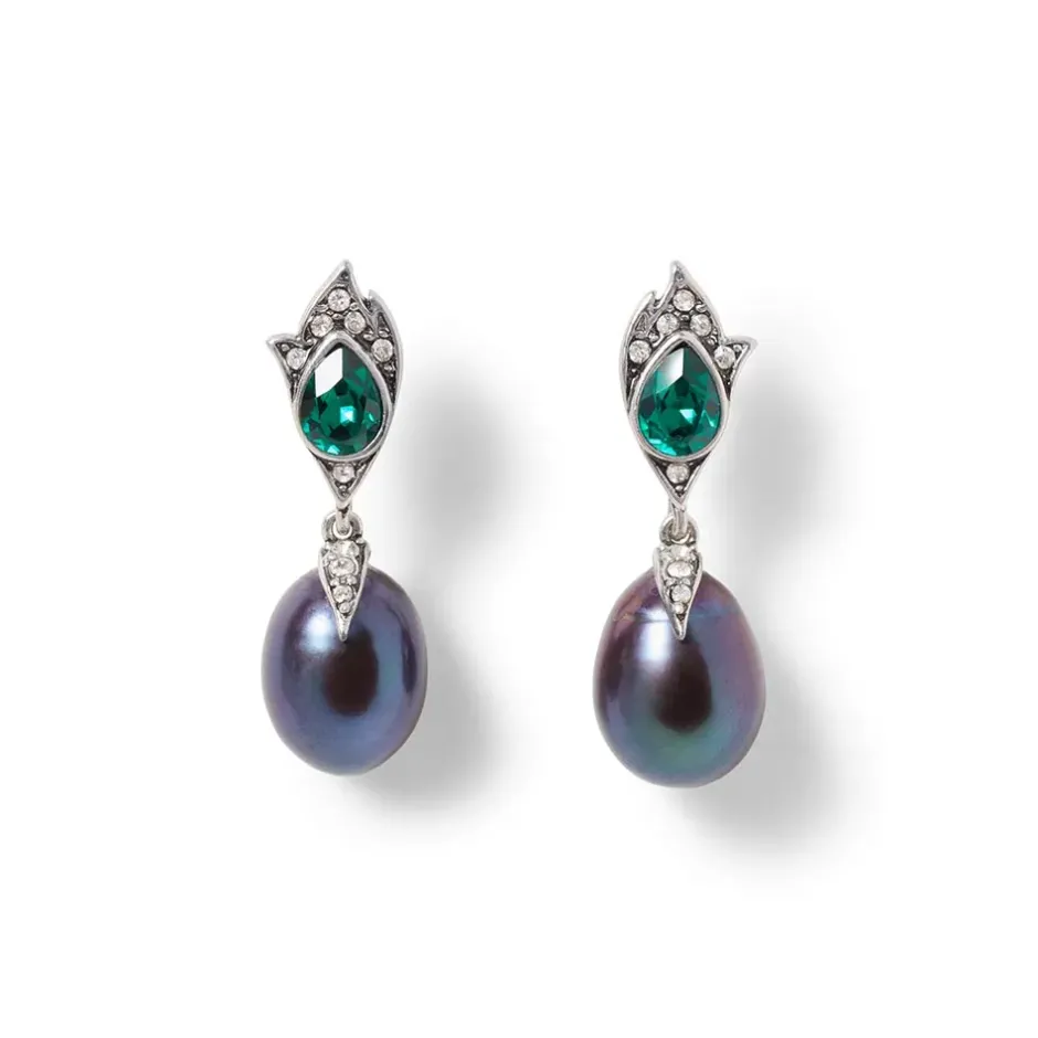 The Metropolitan Museum of Art Jewelry Sets*Chelsea Peacock Pearl Necklace And Drop Earrings Set