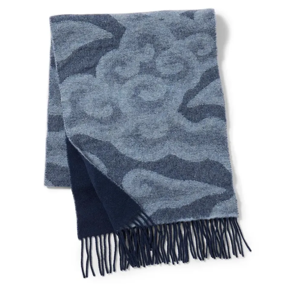 The Metropolitan Museum of Art Scarves & Wraps*Chinese Cloud Reversible Unisex Wool Scarf