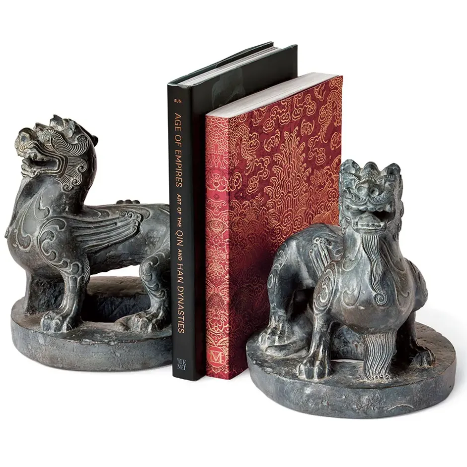 The Metropolitan Museum of Art Decorative Accents*Chinese Guardian Figure Bookends