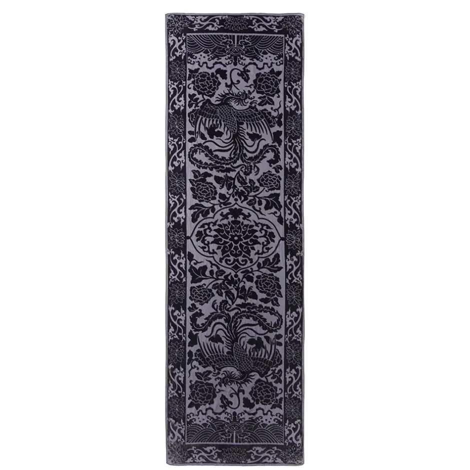 The Metropolitan Museum of Art Scarves & Wraps*Chinese Phoenixes And Peonies Oblong Velvet Burnout Scarf
