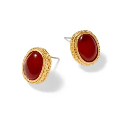 The Metropolitan Museum of Art Earrings*Classical Carnelian Stud Earrings
