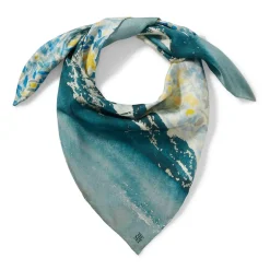 The Metropolitan Museum of Art Scarves & Wraps*Cross Landscape With Stars Square Silk Scarf