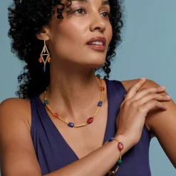 The Metropolitan Museum of Art Earrings*Cypriot Gems Chandelier Earrings