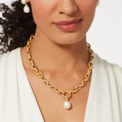 The Metropolitan Museum of Art Necklaces*Cypriot Twist Pearl Chain Pendant Necklace