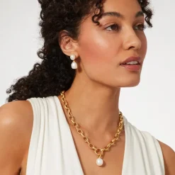 The Metropolitan Museum of Art Necklaces*Cypriot Twist Pearl Chain Pendant Necklace