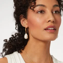 The Metropolitan Museum of Art Earrings*Cypriot Twist Pearl Drop Earrings