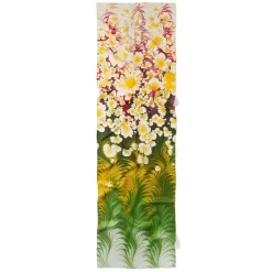 The Metropolitan Museum of Art Scarves & Wraps*Daisy Garden Marbled Paper Oblong Silk Scarf