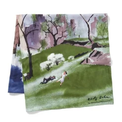 The Metropolitan Museum of Art Scarves & Wraps*Dehn Spring In Central Park Square Silk Scarf
