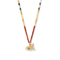 The Metropolitan Museum of Art Necklaces*Egyptian New Kingdom Cat Beaded Pendant Necklace