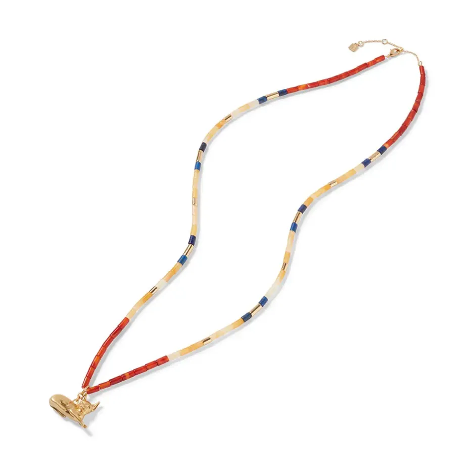 The Metropolitan Museum of Art Necklaces*Egyptian New Kingdom Cat Beaded Pendant Necklace