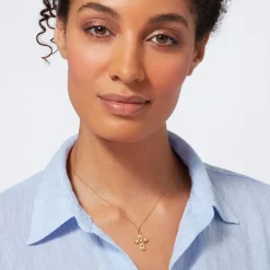 The Metropolitan Museum of Art Necklaces*Filipino Pearl Cross Pendant Necklace