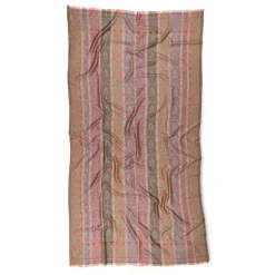 The Metropolitan Museum of Art Scarves & Wraps*French Paisley Striped Oversize Wool-Blend Shawl