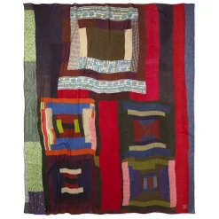 The Metropolitan Museum of Art Scarves & Wraps*Gee'S Bend Pettway Quilt Design Oblong Silk Scarf