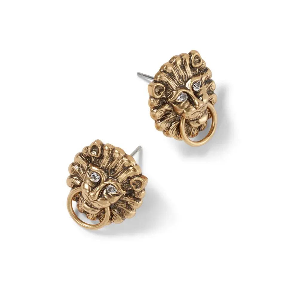 The Metropolitan Museum of Art Earrings*German Lion Door Knocker Stud Earrings