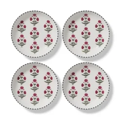 The Metropolitan Museum of Art Tableware*Good Earth Blooming Poppies Pasta Plate Set