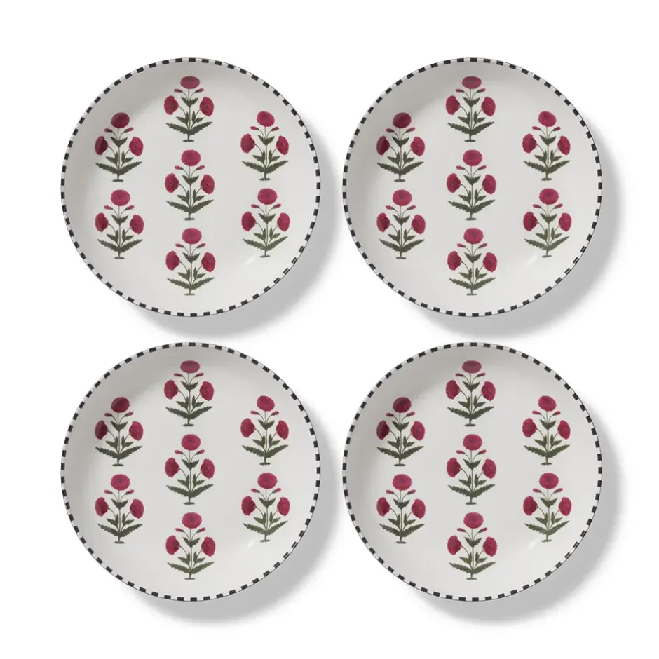The Metropolitan Museum of Art Tableware*Good Earth Blooming Poppies Pasta Plate Set