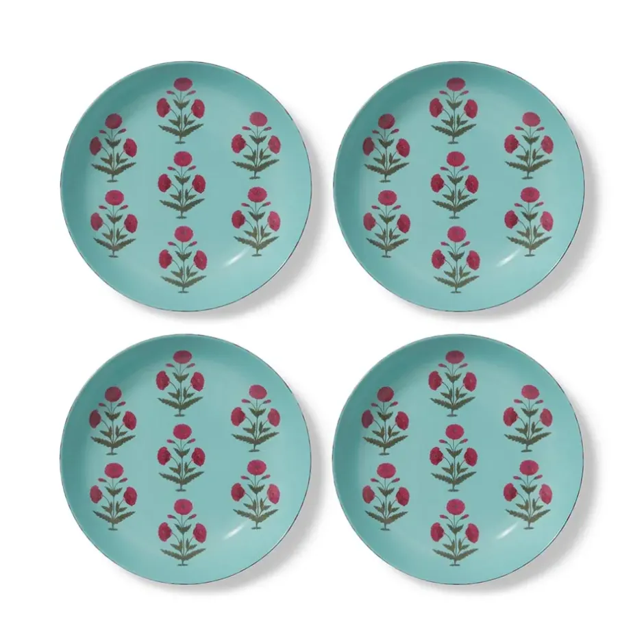 The Metropolitan Museum of Art Tableware*Good Earth Blooming Poppies Pasta Plate Set