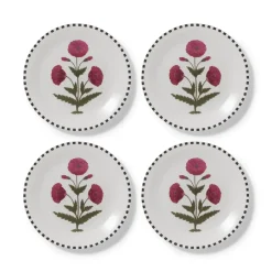 The Metropolitan Museum of Art Tableware*Good Earth Blooming Poppies Salad Plate Set