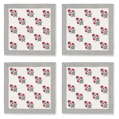 The Metropolitan Museum of Art Tableware*Good Earth Blooming Poppies Napkin Set