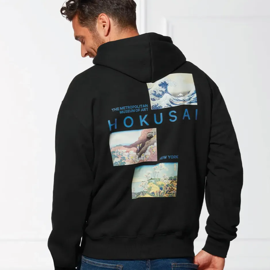 The Metropolitan Museum of Art Clothing*Hokusai Views Of Mount Fuji Hoodie