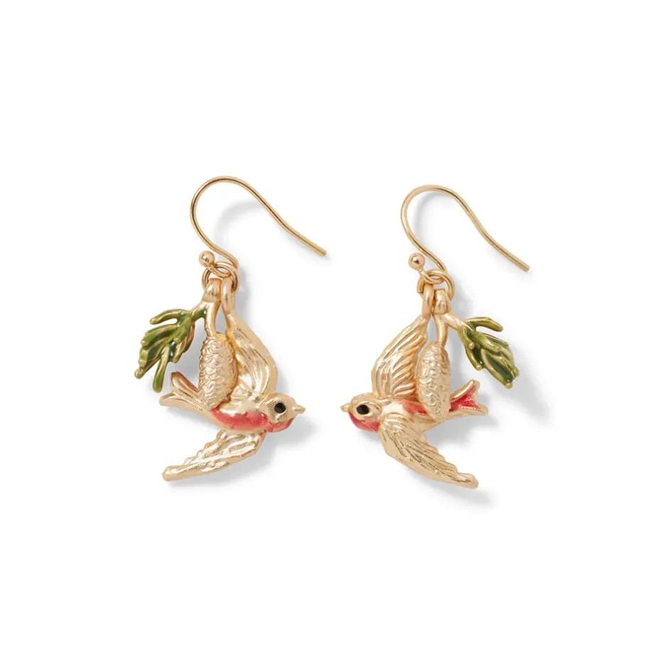 The Metropolitan Museum of Art Earrings*Holiday Birds Earrings