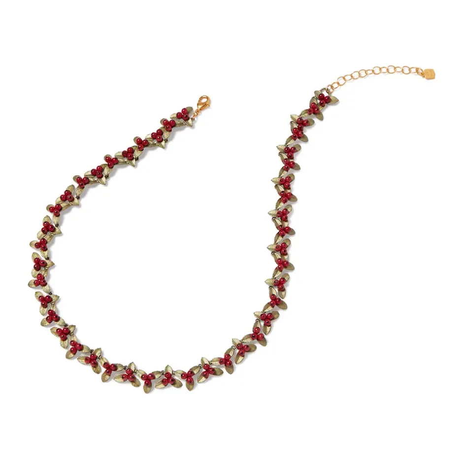 The Metropolitan Museum of Art Necklaces*Holly Berry Jade Statement Necklace