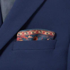 The Metropolitan Museum of Art Small Accessories*Iranian Vase Carpet Silk Pocket Square