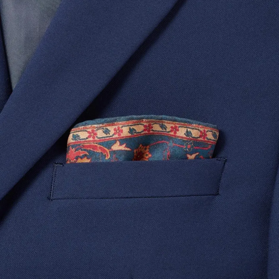The Metropolitan Museum of Art Small Accessories*Iranian Vase Carpet Silk Pocket Square