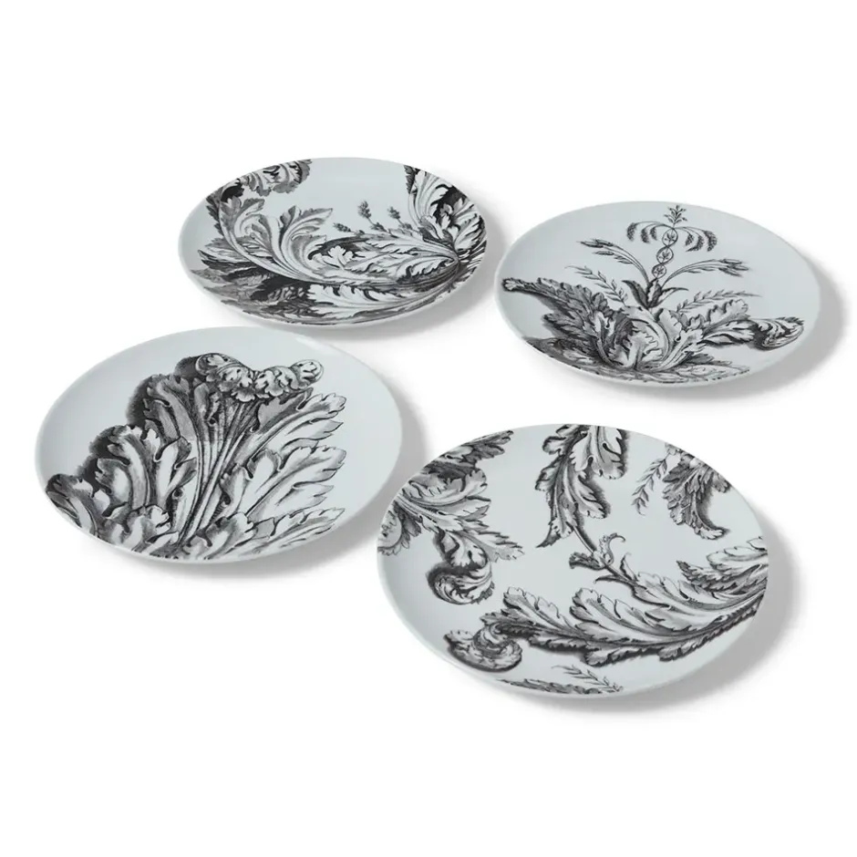 The Metropolitan Museum of Art Tableware*Italian Etched Leaves Side Plate Set