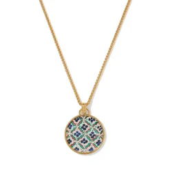 The Metropolitan Museum of Art Necklaces*Iznik Cintamani Enamel Pendant Necklace