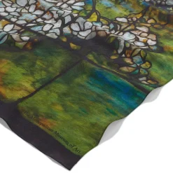 The Metropolitan Museum of Art Scarves & Wraps*Louis C. Tiffany Dogwood Oblong Silk Scarf