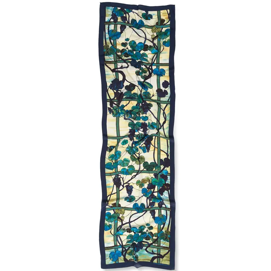 The Metropolitan Museum of Art Scarves & Wraps*Louis C. Tiffany Grapevine Oblong Silk Scarf