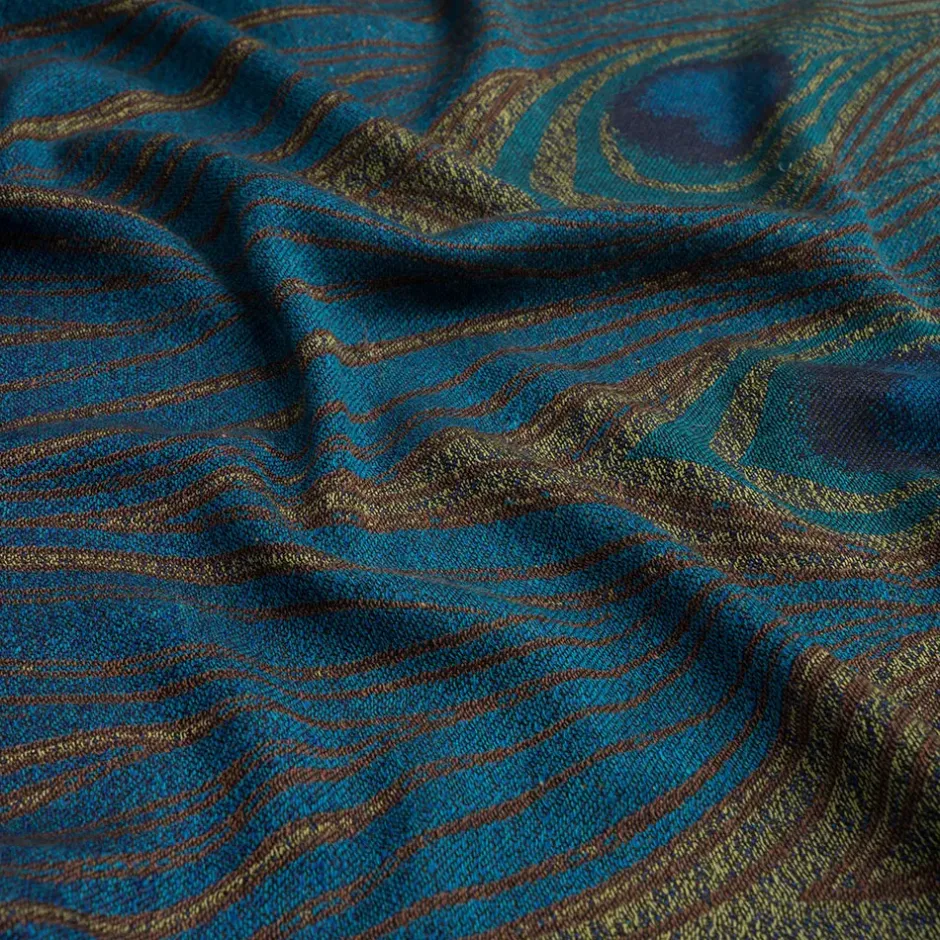 The Metropolitan Museum of Art Scarves & Wraps*Louis C. Tiffany Peacock Feather Wool-Blend Shawl