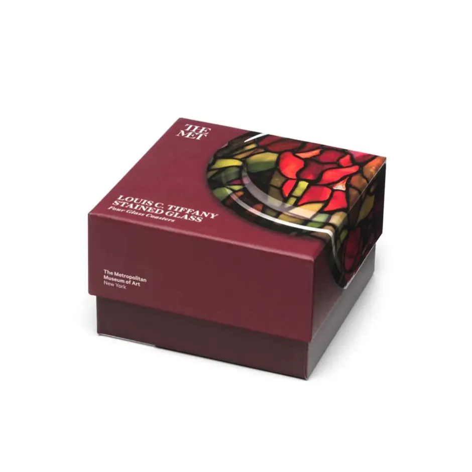 The Metropolitan Museum of Art Tableware*Louis C. Tiffany Stained-Glass Coasters