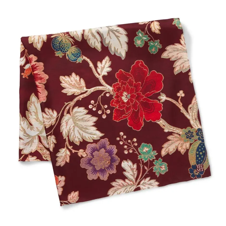 The Metropolitan Museum of Art Scarves & Wraps*Lyon Floral Square Silk Scarf