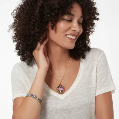 The Metropolitan Museum of Art Necklaces*Magnolias And Irises Enamel Pendant Necklace