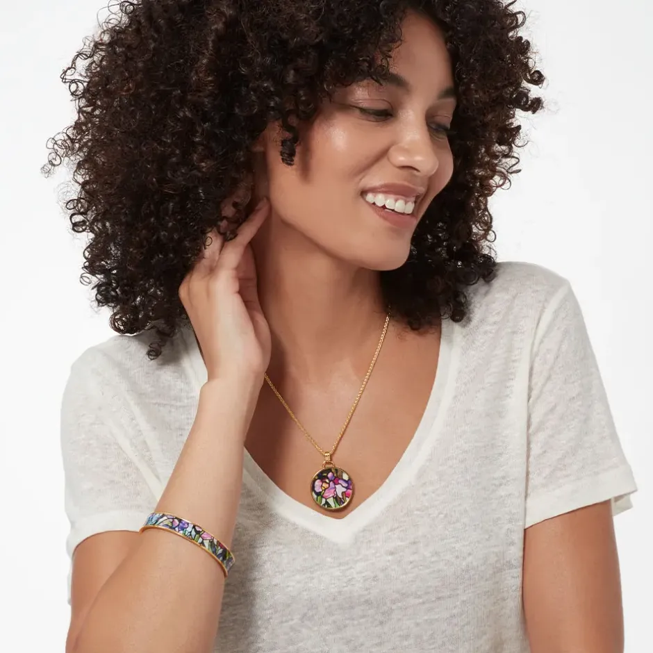 The Metropolitan Museum of Art Necklaces*Magnolias And Irises Enamel Pendant Necklace