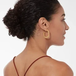 The Metropolitan Museum of Art Earrings*Medieval Byzantine Large Hoop Earrings